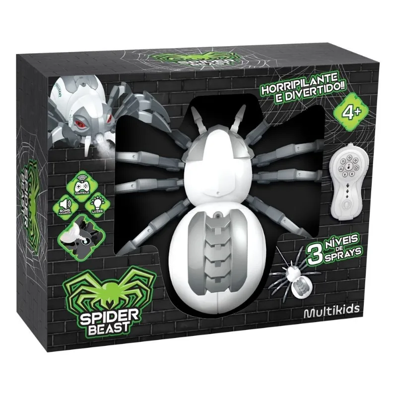 Aranha De Controle Remoto Spider Beast Multikids - BR2134