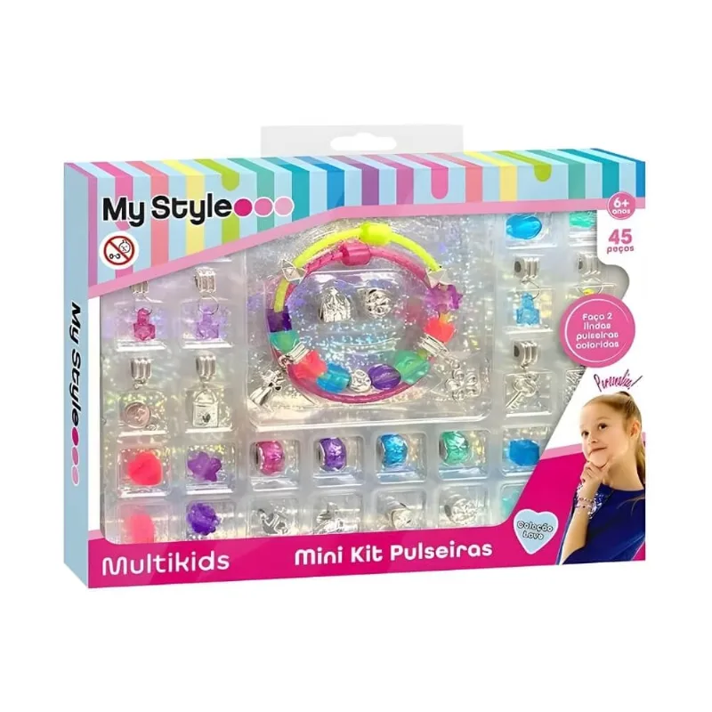 My Style Love Mini Kit Pulseiras - Multikids