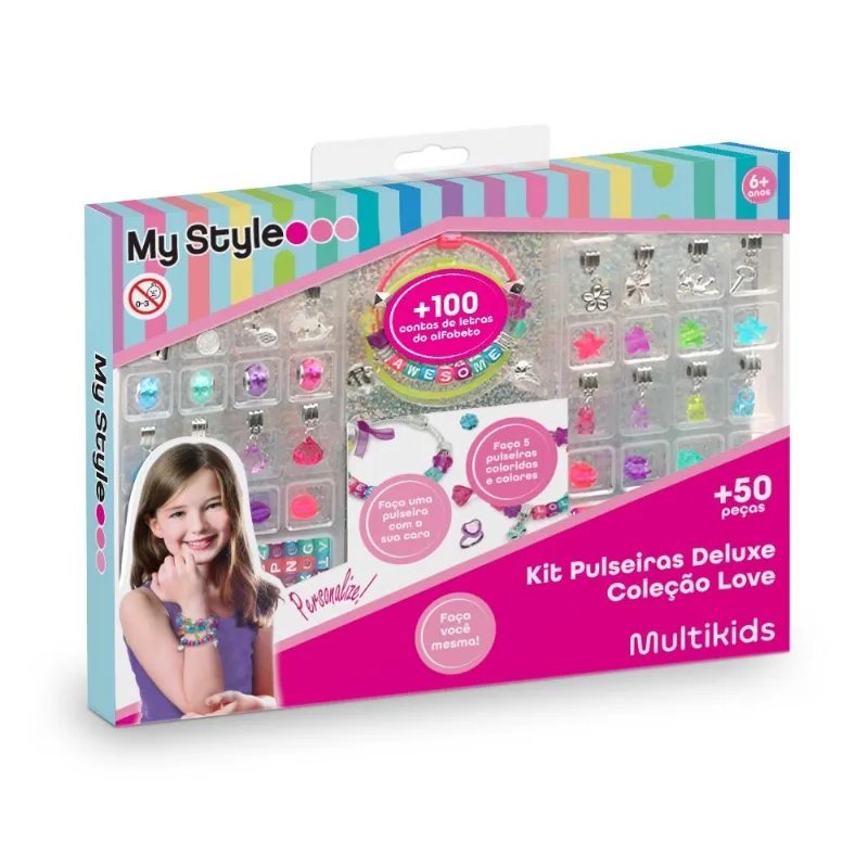 Berloques My Style Deluxe Coleção Love Multikids-BR2140