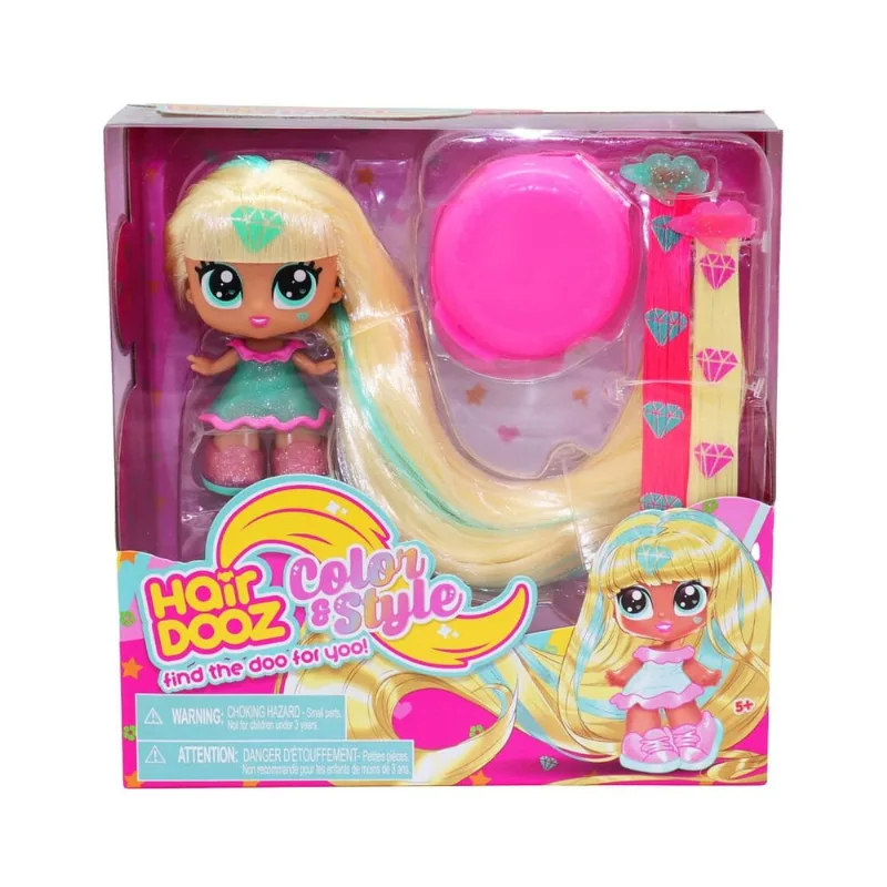 Boneca Hair Dooz Color And Style BR2218