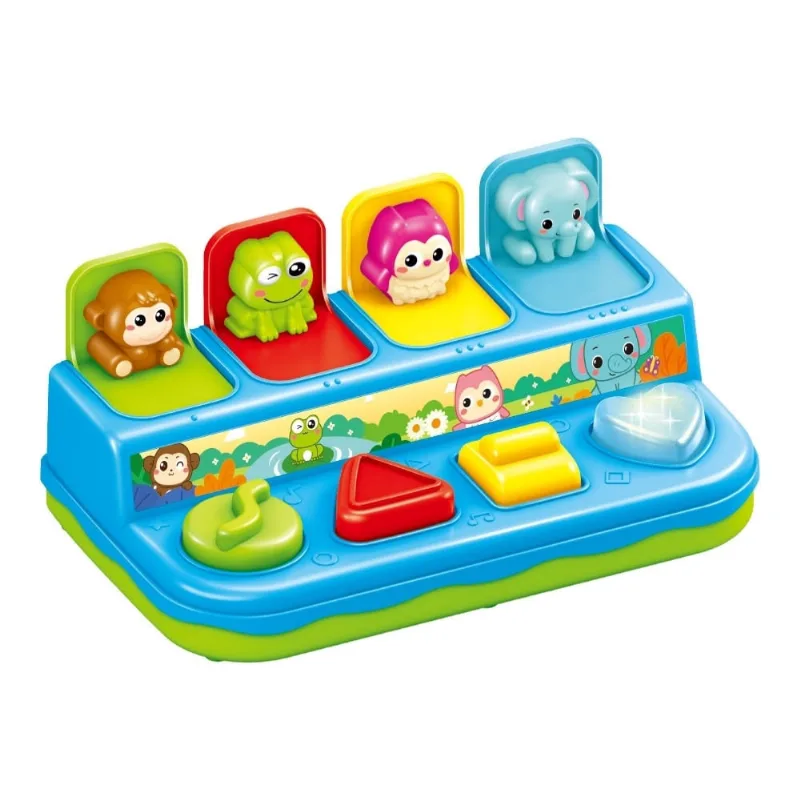 Brinquedo Bichinho Caixinha Surpresa Com Luz E Som Multikids - BR2174