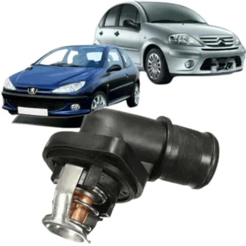 Válvula Termostática Com Carcaça 206 C3 1.4-1.6 8v Gasolina