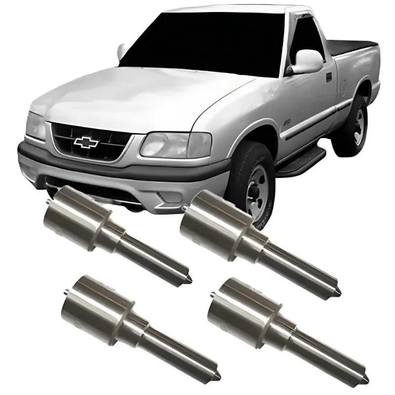 Kit 4 Bico Injetor Diesel S10 2.5 Turbo Maxion- 1997 A 2001