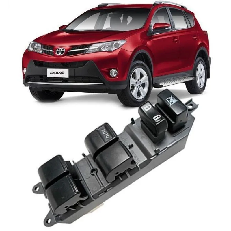 Botao Interruptor Vidro Eletrico Toyota Rav4 16v Apos 2013