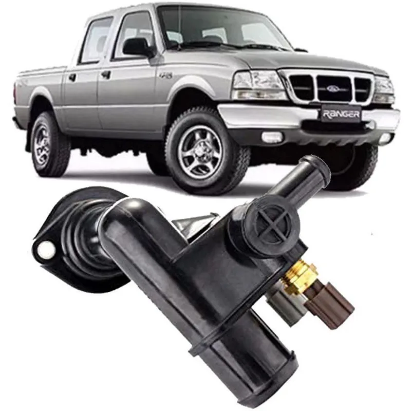 Carcaça Válvula Termostática Ranger 2.5 Gasolina 1998 A 2001