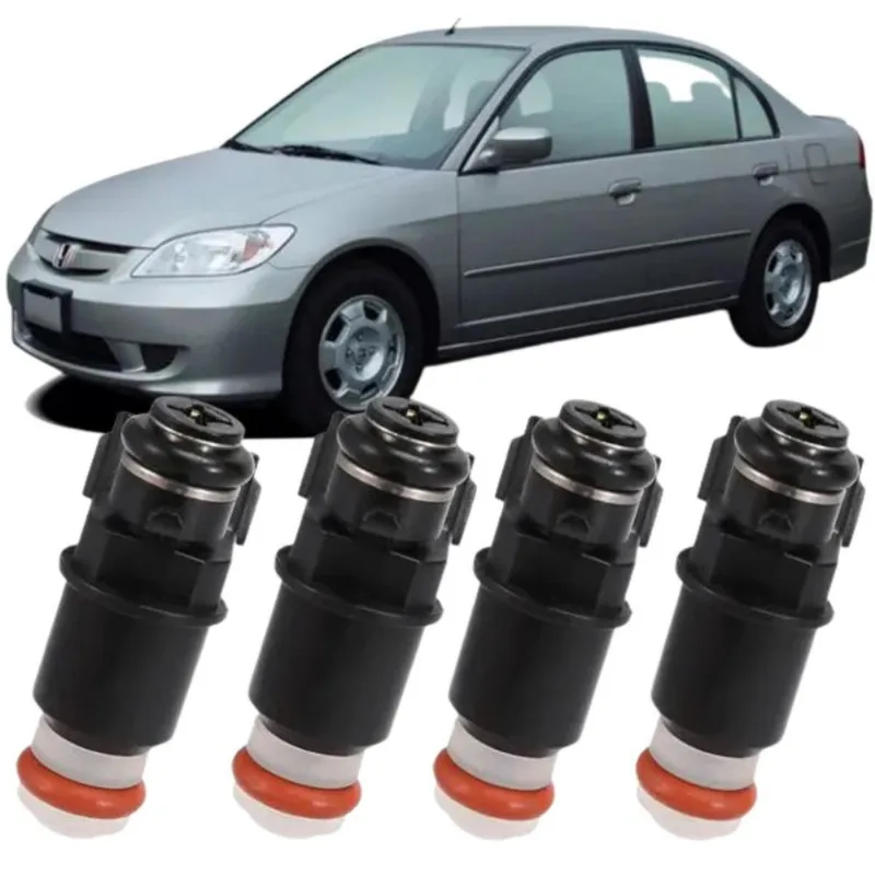 Kit 4 Bico Injetor Honda Civic 1.7 16v