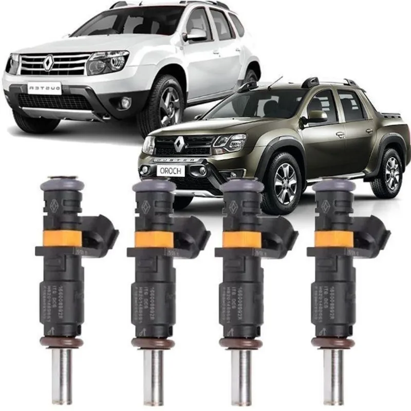 Kit 4 Bico Injetor Duster Captur Oroch 1.6 16V