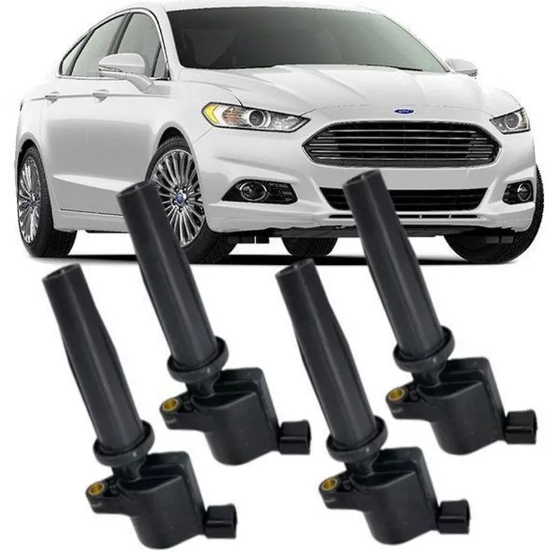 Kit 4 Bobina Ignição Fusion 2.5 16V Flex
