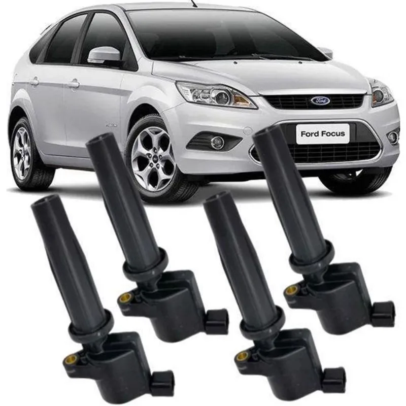 Kit 4 Bobina Ignição Focus 2.0 16V Duratec
