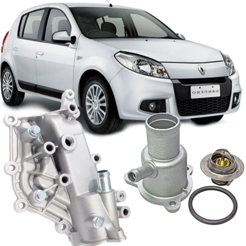 Valvula Termostatica C/carcaça Clio Sandero Logan 2001-16