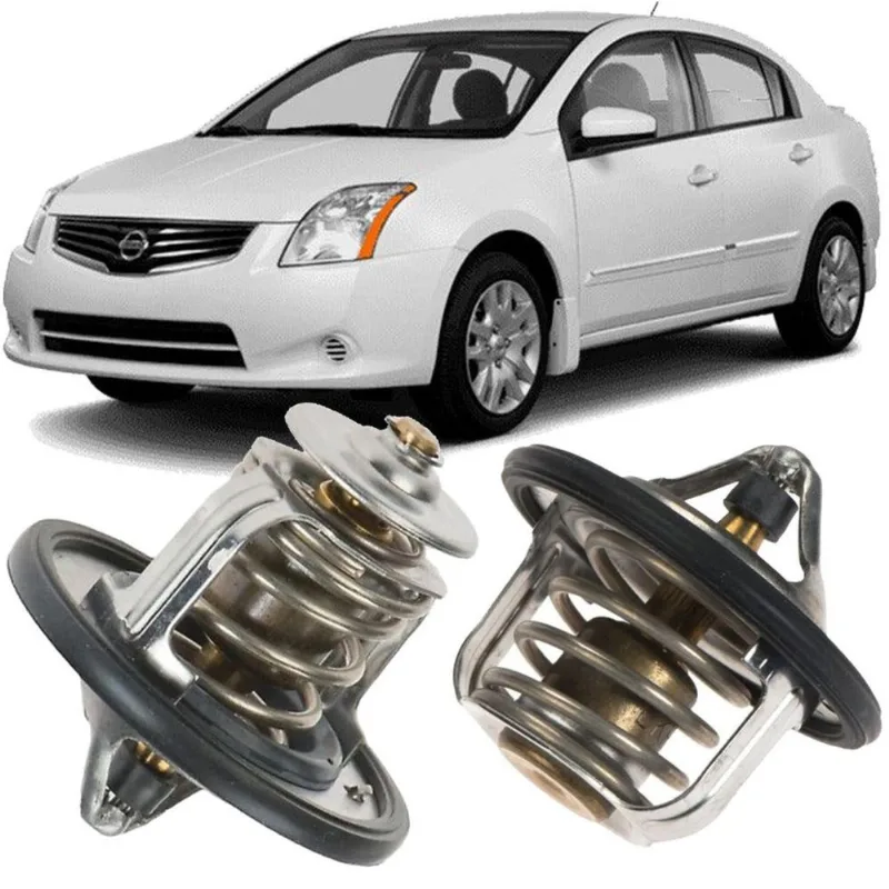 Kit 2 Valvulas Termostaticas Sentra Livina Tiida Fluence