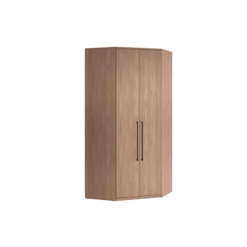 Guarda-Roupa Closet Modulado Santos Andirá Toledo 2 Portas 3 Gavetas 6 Prateleiras Iluminação LED - Santos Andirá