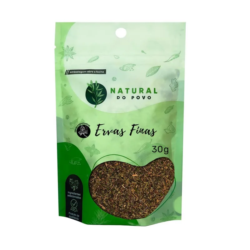 Ervas Finas 30g Natural Do Povo - Não Informado