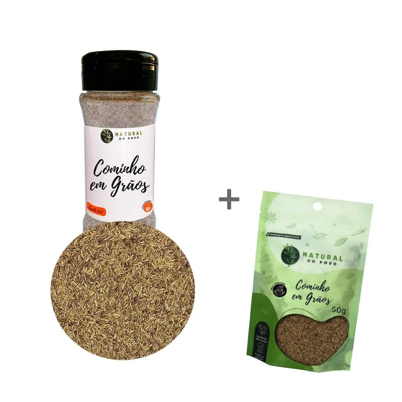 Tempero Coentro Em Grãos Kit Pote Com Dosador + Refil 50g - Não Informado