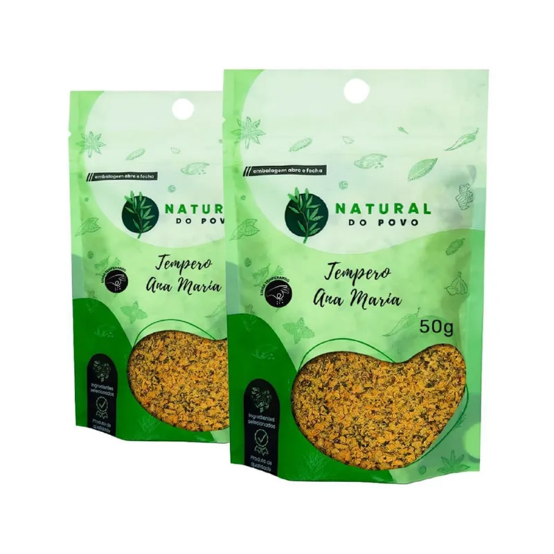 Ana Maria Tempero Importado Selecionado Kit 2 Pouch 50G