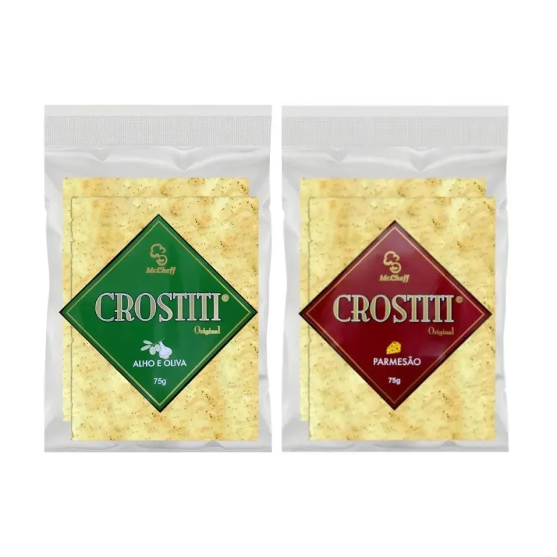 Mix Especial Crostiti Alho E Oliva E Parmessão 75g Mr Cheff - Não Informado