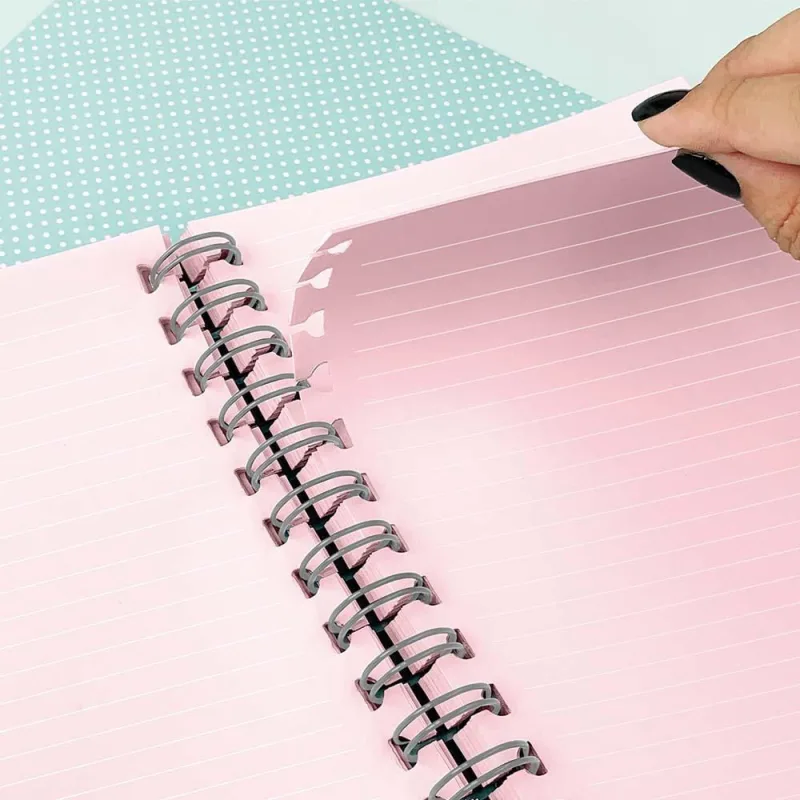 Refil Caderno Colegial Smart 48 Folhas Rosa 1835RE - DAC - Dac