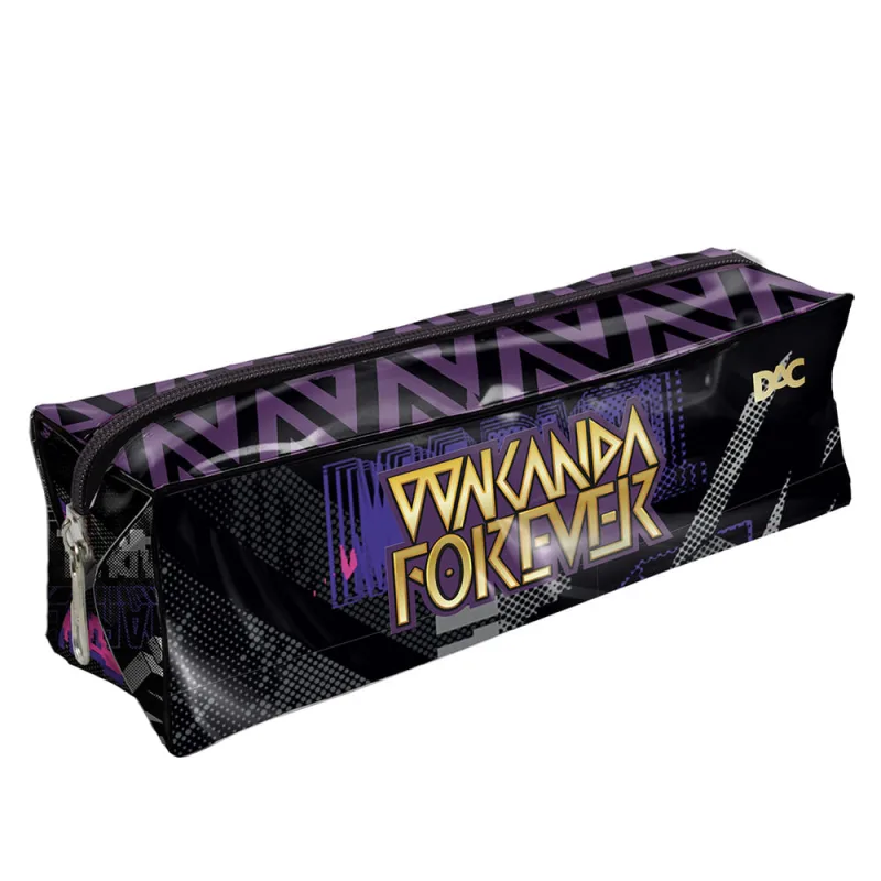Estojo Simples Pvc Marvel Wakanda Forever - LC - Papelaria