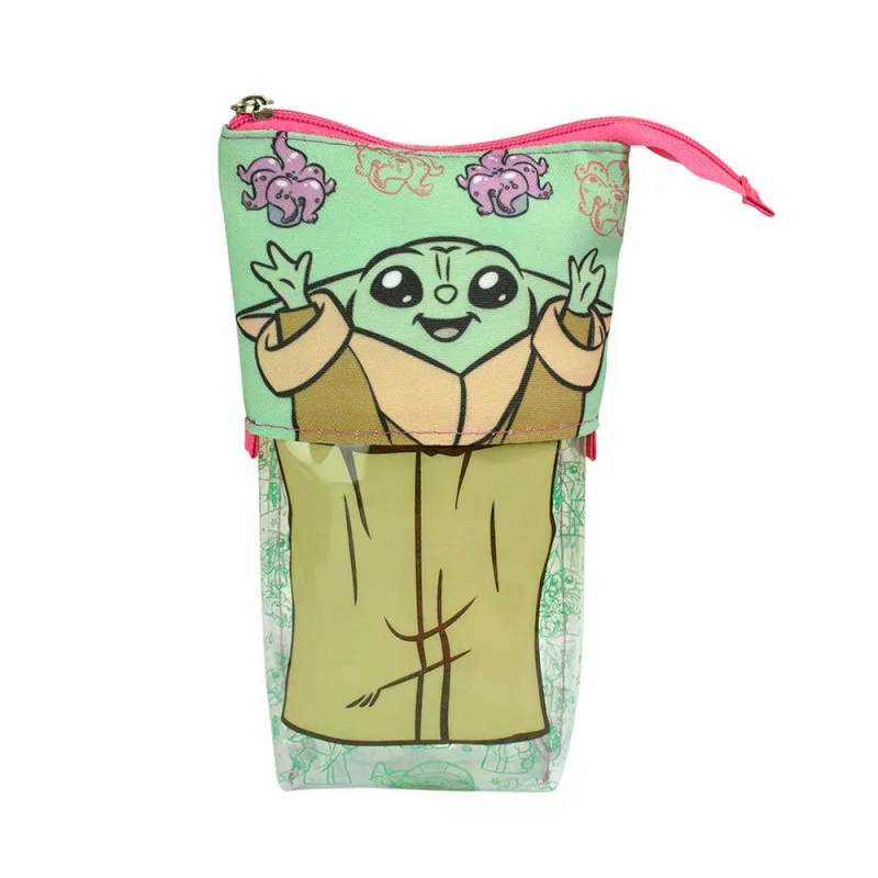Estojo Retrátil Star Wars Mandalorian - LC - Papelaria