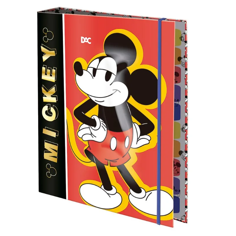 Caderno Fichário Colegial 48 Folhas Mickey Mouse