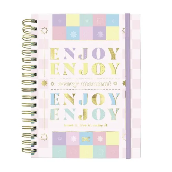 Caderno Universitário Smart Enjoy 80 Folhas - LC - Papelaria