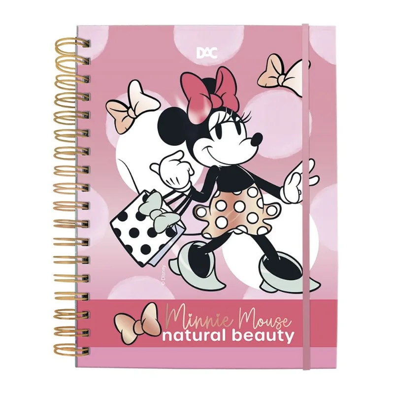 Caderno Smart Mini Disney Minnie 80folhas Reposicionável Dac