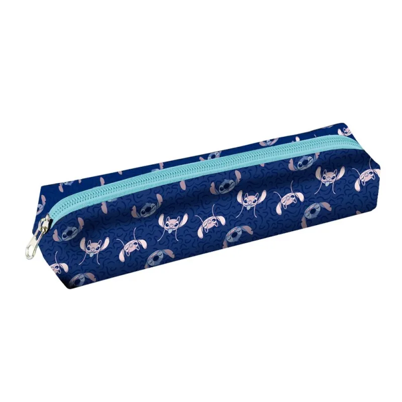 Estojo Simples Stitch Azul - LC - Papelaria