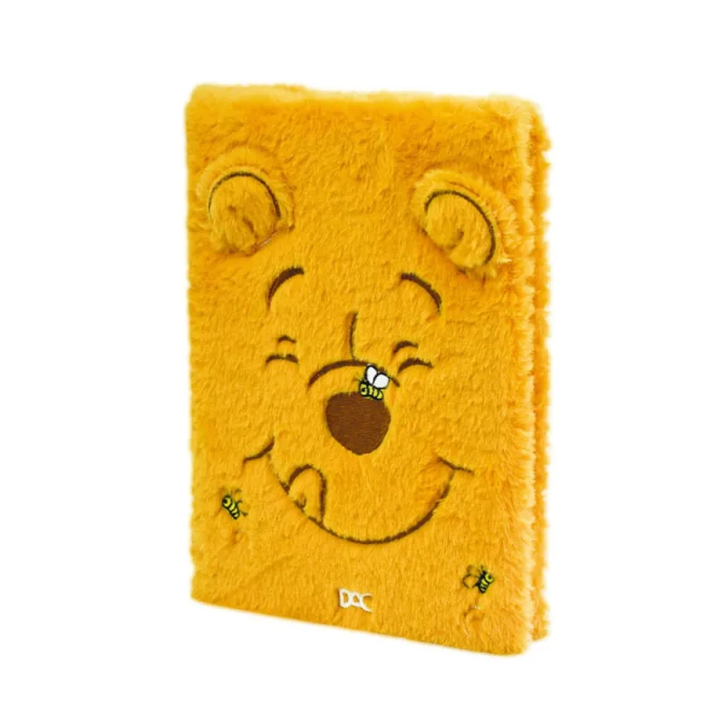 Caderno De Anotações Fluffy Pelúcia Pooh - LC