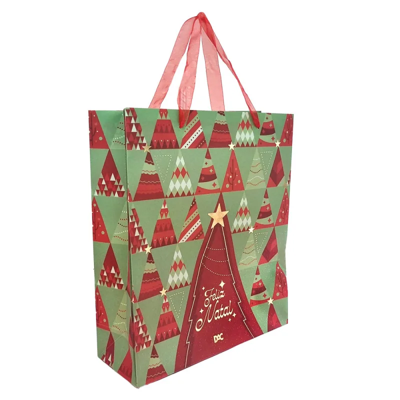 Sacola Para Presente Natal Grande - LC