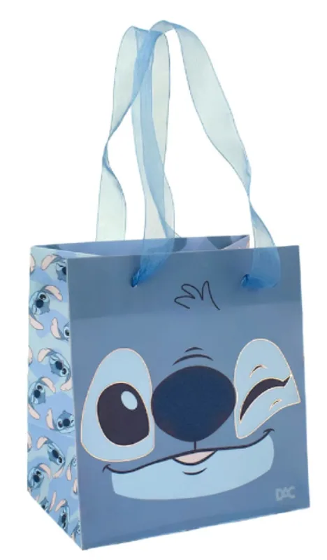 Sacola Para Presente Stitch Pequena - LC