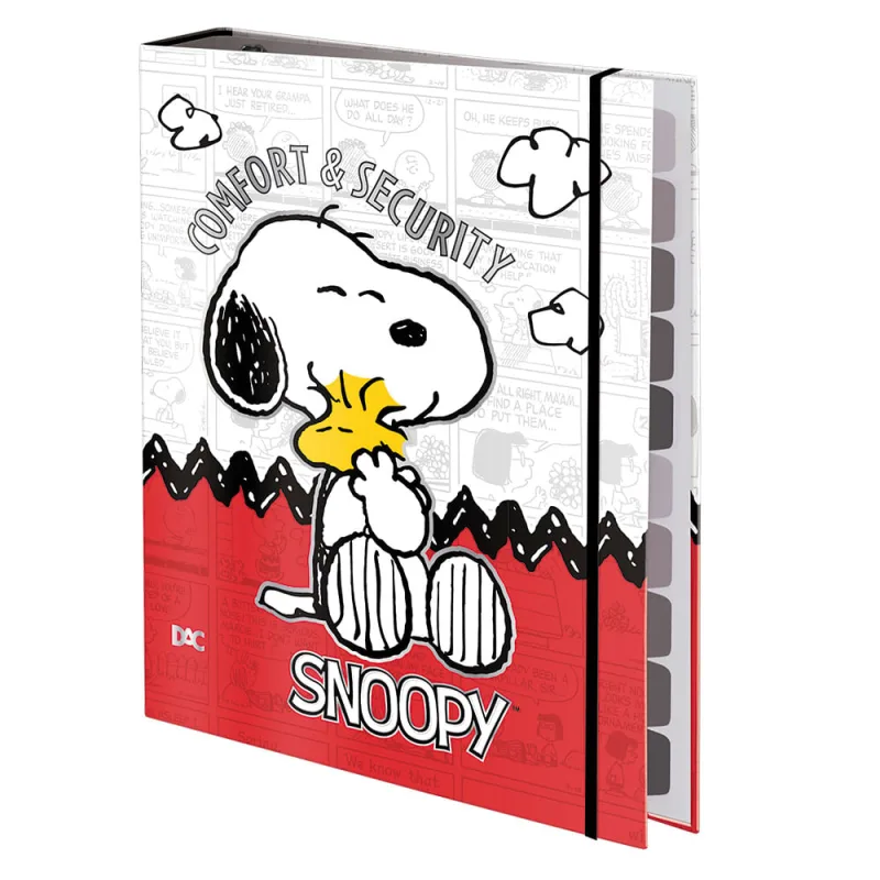 Caderno Fichário Universitário 48 Folhas Snoopy - LC
