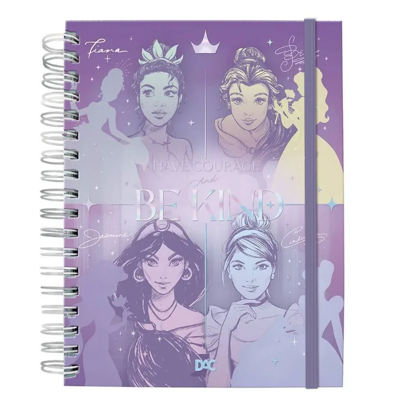 Caderno Smart Universitário Princesas Dac - 5171
