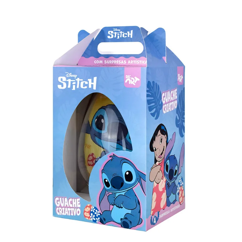 Kit Guache Ovo Criativo Stitch