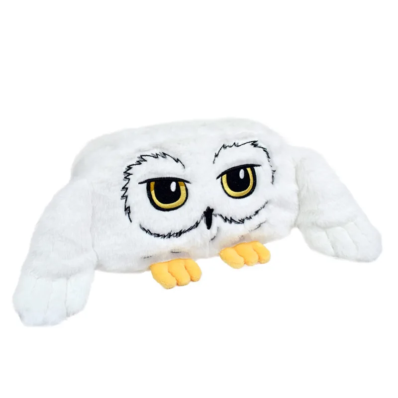 Estojo Fluffy Pelúcia Edwiges Harry Potter
