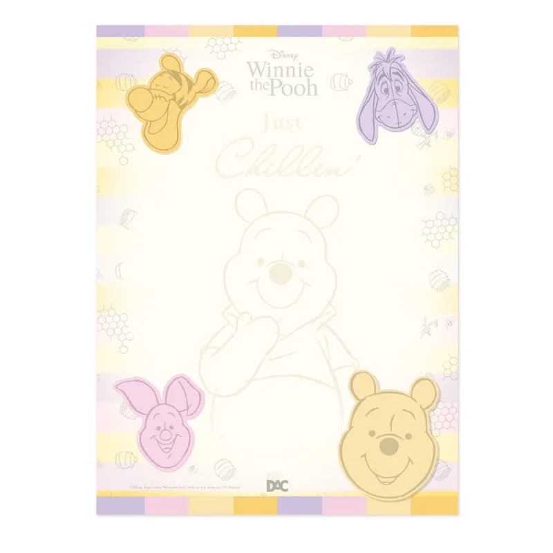 Bloco De Anotação Pooh 27x20cm