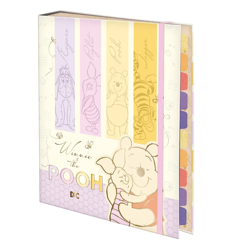 Caderno Fichário Universitário Pooh - LC