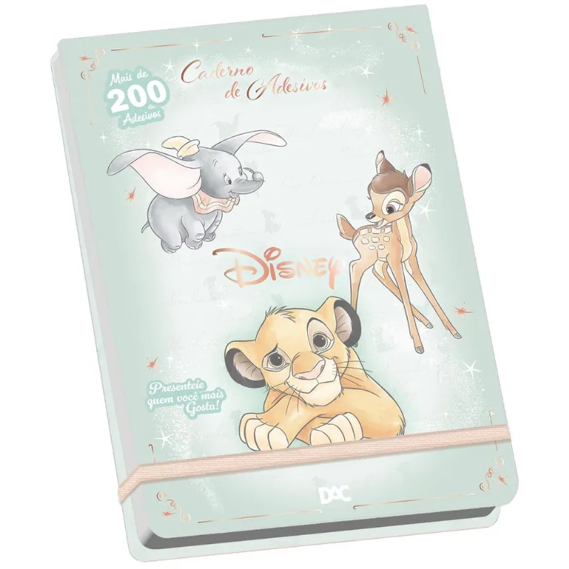 Adesivo Sticker Disney Clássicos Bloco Com 200