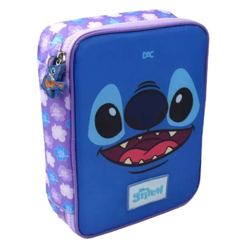 Estojo Box Stitch Roxo