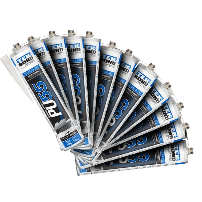 Cola Para-brisa E Vidros Pu55 405g 310ml Tek Bond 12 Unidade