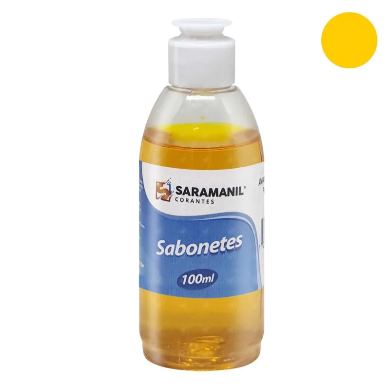 Corante Cosmetico Sabonete Saramanil Amarelo Canério 100Ml - ATR Essências