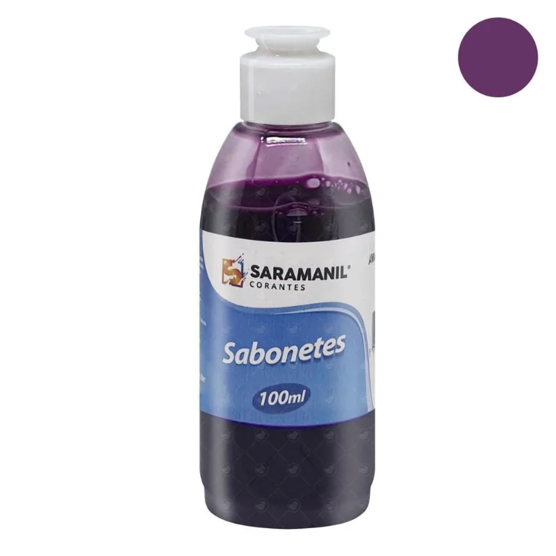 Corante Cosmetico Sabonete Saramanil Lilás 100Ml - ATR Essências