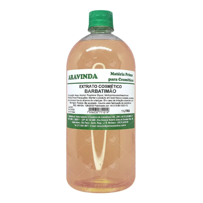 Extrato Glicolico De Barbatimão Cosmetico Sabonete 1 Litro