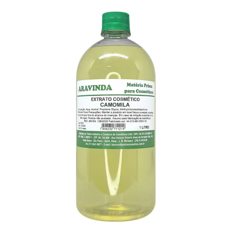 Extrato Glicolico De Camomila Para Cosmetico Sabonete Litro - ATR Essências