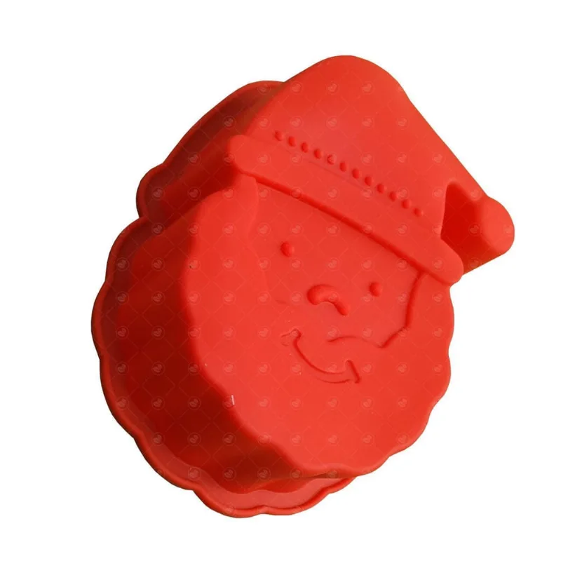 Molde Forma De Silicone Natalino Natal Noel Sino 6 Cavidades - ATR Essências