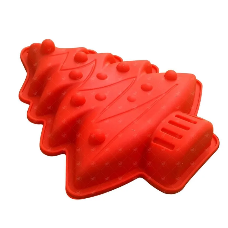 Molde Forma De Silicone Natalino Arvore De Natal Grande - ATR Essências