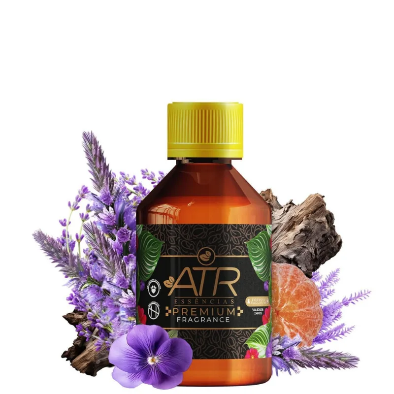 Essência Premium Vollmens Vela Sabonete Lavanda Francesa100G - ATR Essências