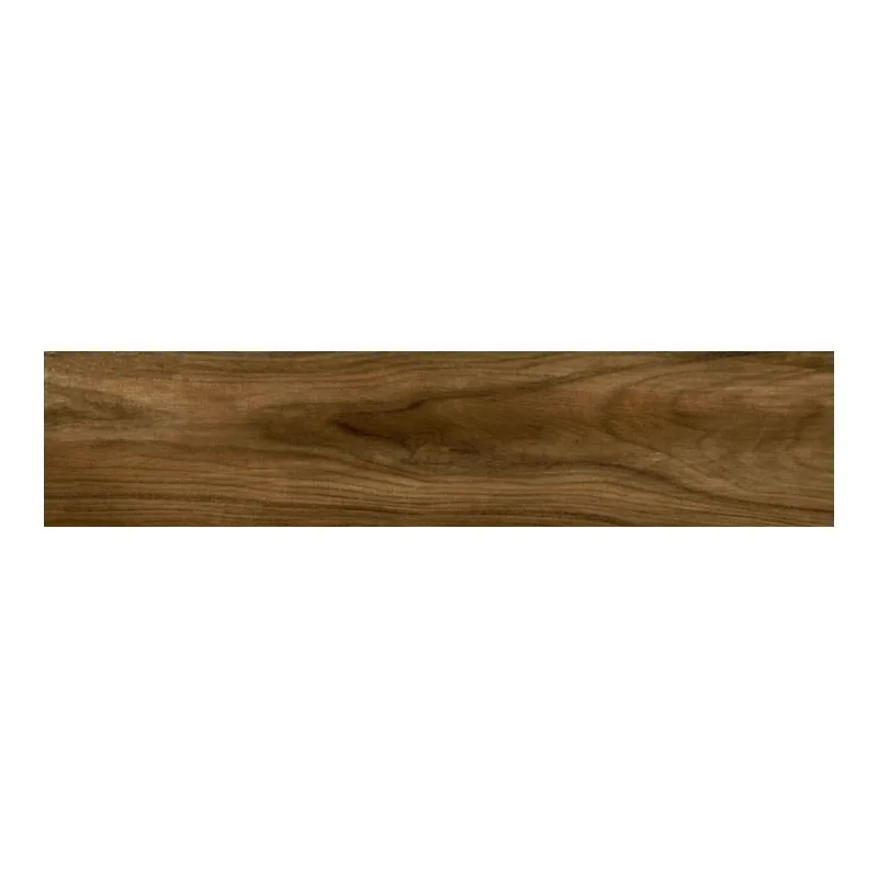 Porcelanato Carvalho Retificado Granilhado Marrom 27x113cm 2,17m2 - SAVANE