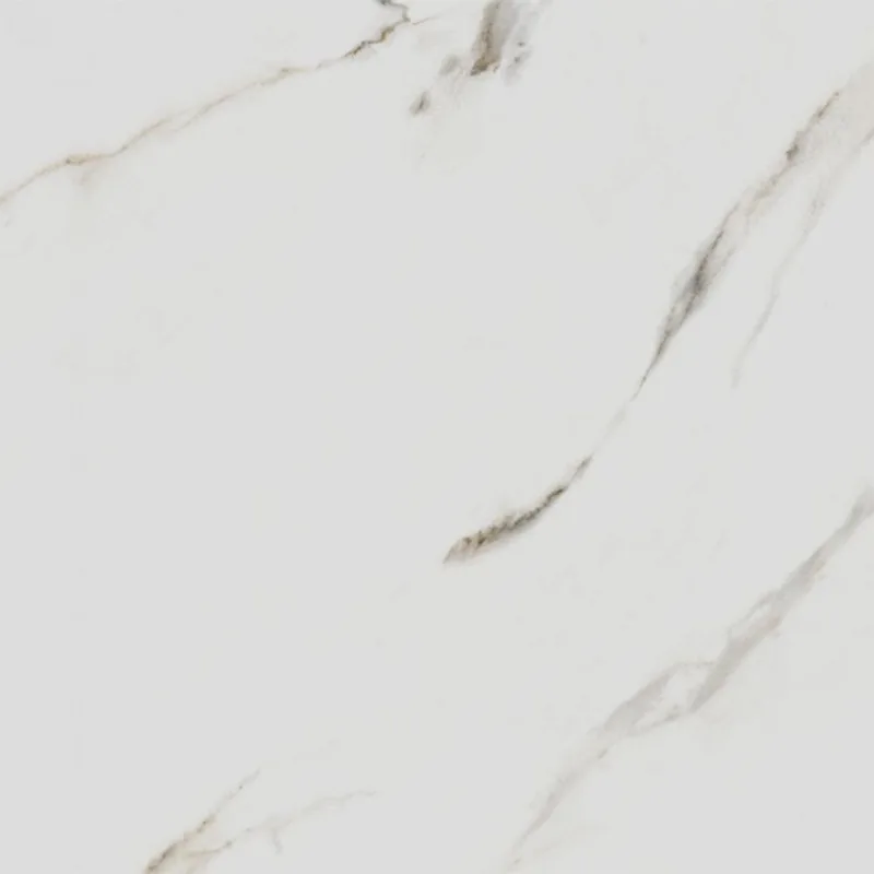 Porcelanato Savane 90x90cm Carrara Gold Marmorizado Branco Polido Retificado Classe A - SAVANE