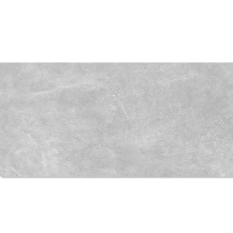 Porcelanato Manhatan Gray Retificado Polido Cinza 56x113cm 3,14m2