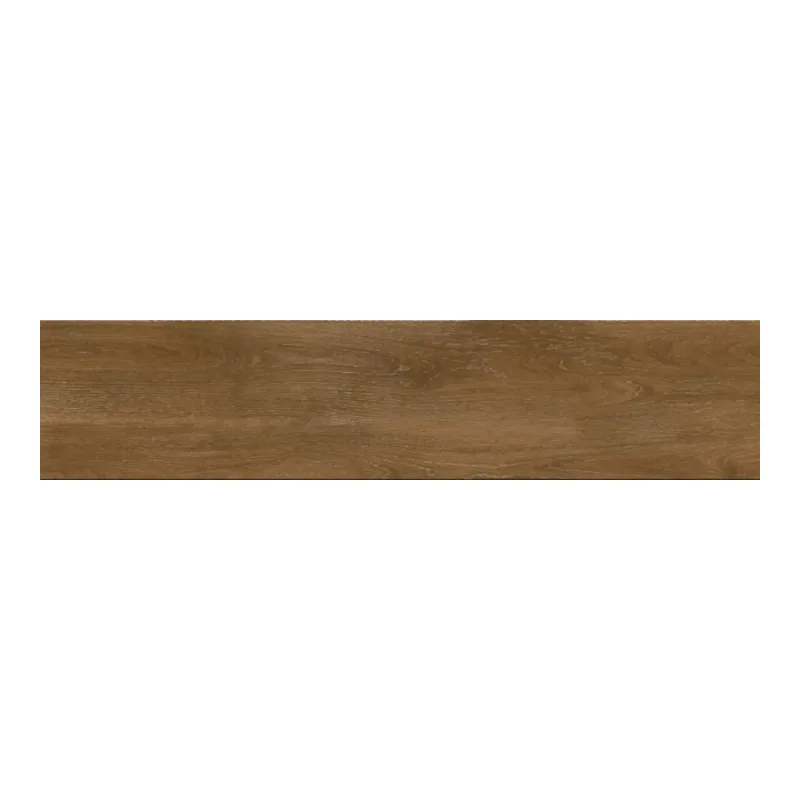Porcelanato Cognac Retificado Rústico Marrom 18x113cm 1,98m2 - SAVANE